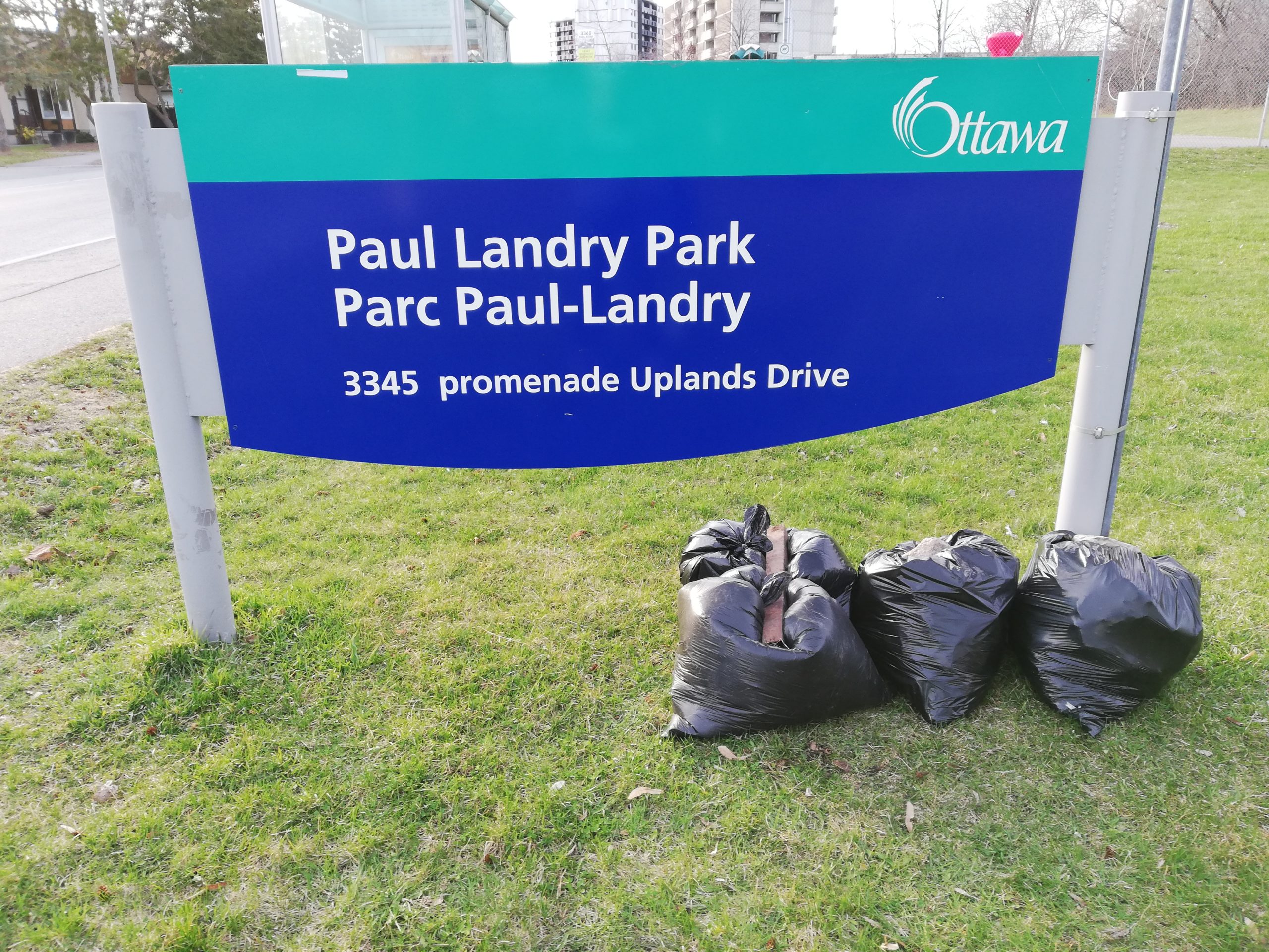Paul Landry Park Cleanup